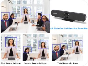 CVC4KBar Pro 4K Video Bar Auto Framing
