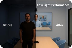 UVCU3 PTZ Camera Low Light Performance