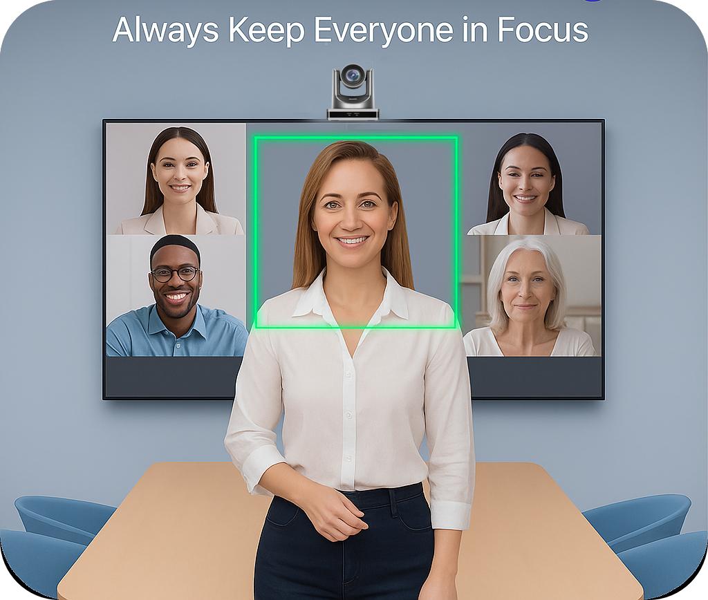 UVCU3-4K PTZ Camera AI tracking