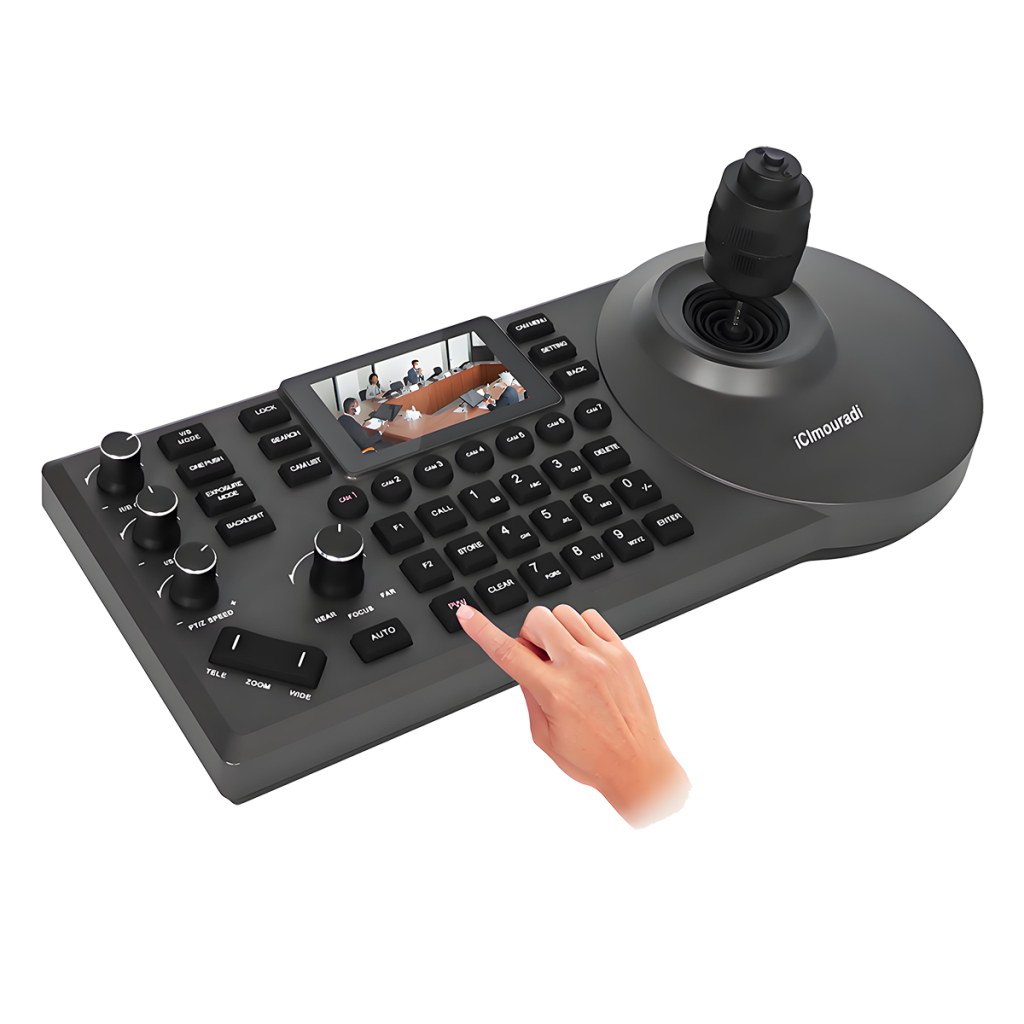 MPC20 Joystick Controller front with LCD